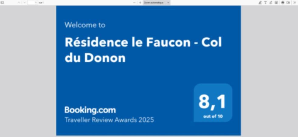 Résidence le Faucon - Col du Donon Grandfontaine  Exterior foto